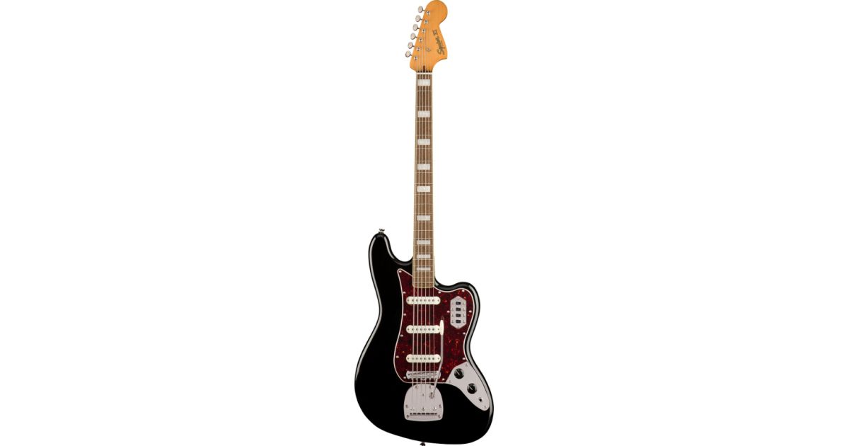 ◁ Бас-гитара SQUIER CLASSIC VIBE BASS VI LR BLACK • лучшая цена